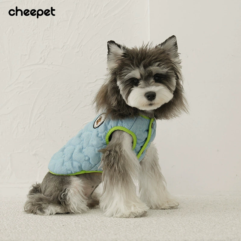 Sleeveless Denim Vest for Dogs